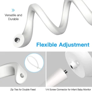 SnelShoppen flexibele twist mount voor baby monitor