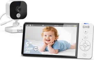 SnelShoppen HD Babymonitor 5 inch