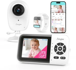 SnelShoppen - Intelligente babymonitor met camera en audio, 7,1 cm display
