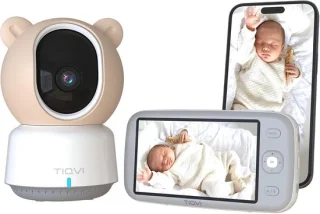 SnelShoppen slimme babyfoon met monitor, camera en app