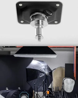 SnelShoppen wand- en plafondmontagebeugel voor camera, monitor en studioverlichting
