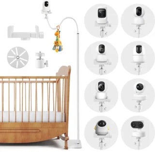 SolidKeus babycamerahouder met flexibele arm en zware basis