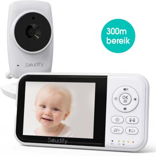 De Soudify ClearView Babyfoon met camera in één oogopslag