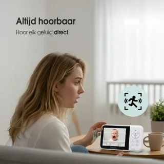 Soudify ClearView Babyfoon met camera
