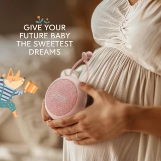 Sweety Fox Baby White Noise Machine - Roze