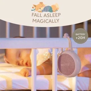 Sweety Fox Baby White Noise Machine - Roze