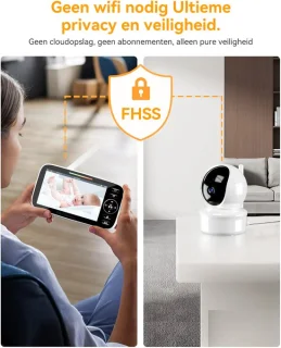 Sytifro Babyfoon met Camera