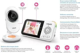 Thijox Babyfoon Video Clear Plus