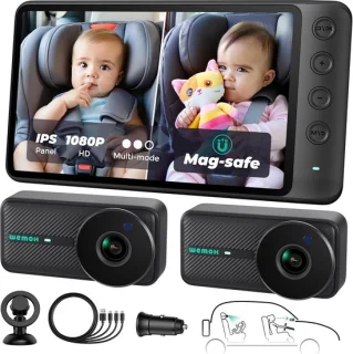 Thijox dubbele babyautocamera