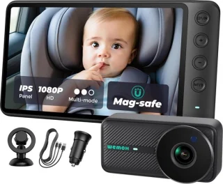 Thijox - magnetische baby-autocamera 5 inch