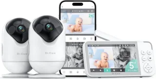 Thijox VistaView smart WLAN babyfoon met camera 5 inch