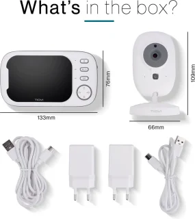 Tiqvi Smart Babyfoon 1080P WiFi Camera