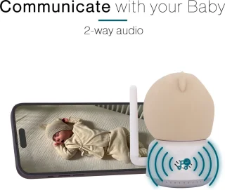 Tiqvi Smart Babyfoon met Camera 1080P WiFi