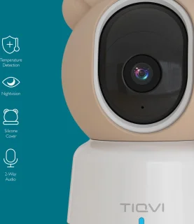 Tiqvi Smart Babyfoon met Camera 1080P WiFi