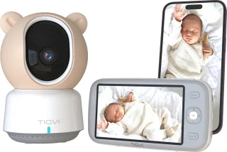 Tiqvi Smart Babyfoon met Camera en Monitor 1080P