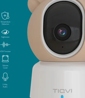 Tiqvi Smart Babyfoon met Camera en Monitor 1080P