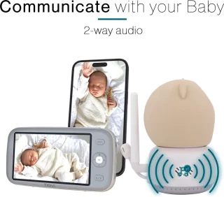 Tiqvi Smart Babyfoon met Camera en Monitor 1080P