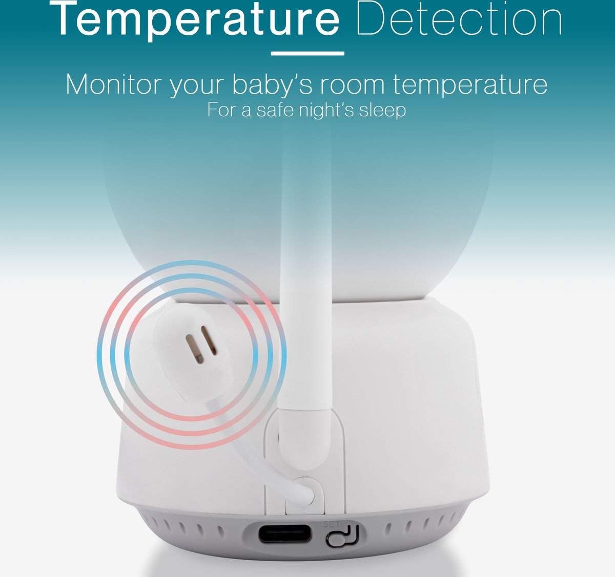 Tiqvi Smart Babyfoon met Camera en Monitor 1080P