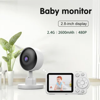 TKMARS Babyfoon met Camera 2,8 inch HD scherm