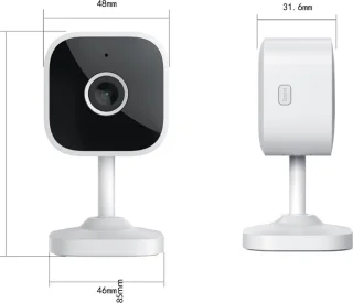 Tuya Baby Camera Roze Wifi Babyfoon met App