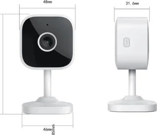 Tuya Babyfoon Camera Blauw Wifi