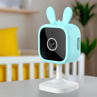 Tuya Babyfoon Camera Blauw Wifi