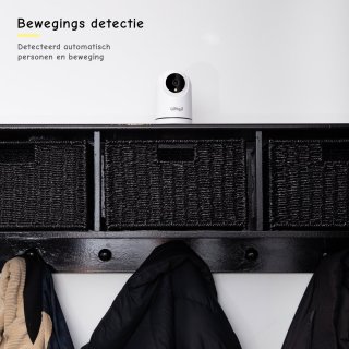 Umea Babyfoon met Camera 1080P Wit