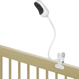 Universeel Cliphouder Camera- en Babyfoonbeugel Wit