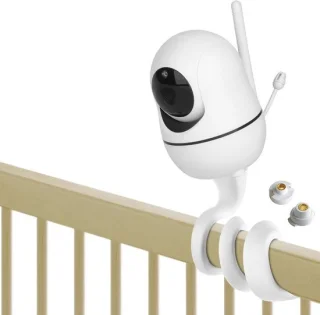 Universeel Twist Mount Babyfoonhouder voor Camera, Wit