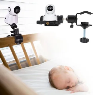 Universele Babycamerahouder - Klemhouder - Wit