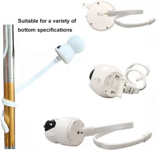 Universele babyfoon- en babycamerahouder met klem (1/4" schroef)
