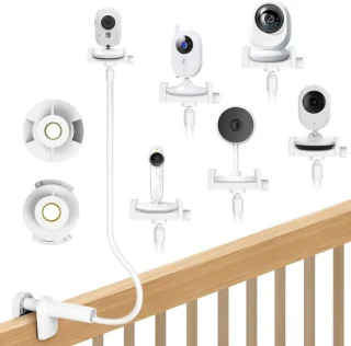 Universele babyfoon- en camerahouder - flexibele arm 80 cm