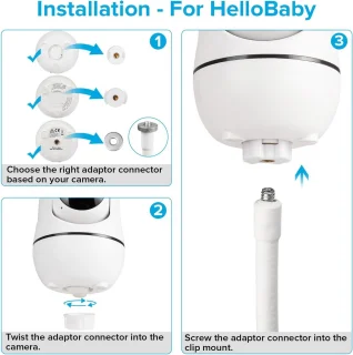 Universele Babyfoonhouder