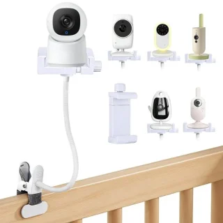 Universele babyfoonhouder met klem voor mobiele telefoons