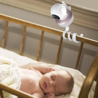Universele babyfoonhouder voor wandmontage (wit)