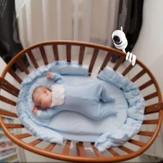 Universele babyfoonhouder - wielbevestiging