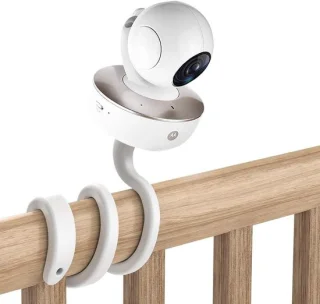 Universele babyfoonhouder wit