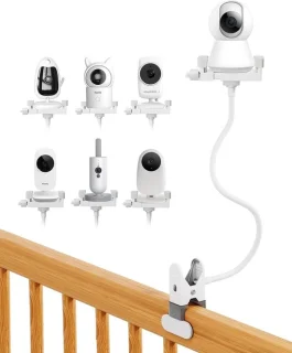 Universele babyfoonhouder zwart