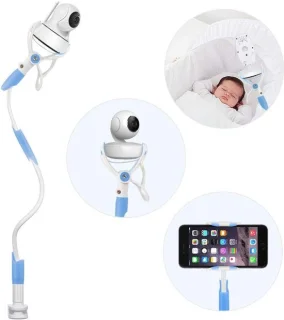 Universele babymonitorhouder - blauw
