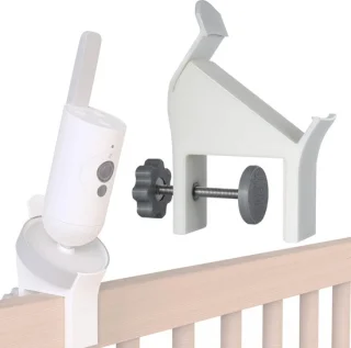 Universele babymonitorhouder voor bedranden