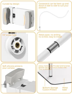 Universele babymonitorhouder voor diverse merken