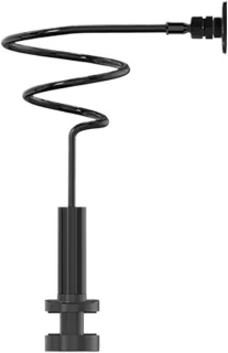 Universele beugel monitorhouder 13 x 13 x 10 cm zwart