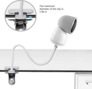 Universele clipbevestiging babyfoon