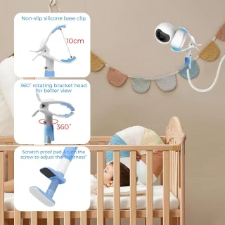 Universele Flexibele Babyfoonhouder