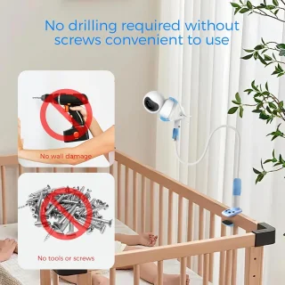 Universele Flexibele Babyfoonhouder