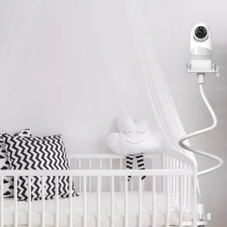 Universele Flexibele Babyfoonhouder voor Wieg en Kast