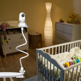 Universele Flexibele Babyfoonhouder voor Wieg en Kast