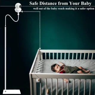Universele houder babyfoon en mobiele telefoon