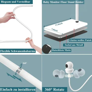 Universele Houder Babyfoon & Mobiele Telefoon