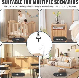 Universele mobiele babyhouder voor babyfoon en webcam